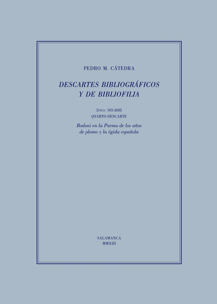 Descartes bibliográficos y de bibliofilia